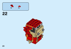 LEGO 40354 instructions page 20 – build guide