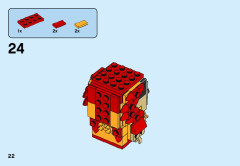 LEGO 40354 instructions page 22 – build guide