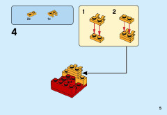 LEGO 40354 instructions page 5 – build guide