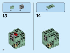 LEGO 40367 instructions page 10 – build guide