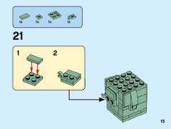 LEGO 40367 instructions page 15 – build guide