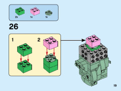 LEGO 40367 instructions page 19 – build guide