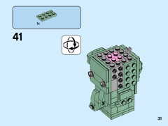 LEGO 40367 instructions page 31 – build guide