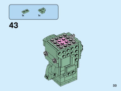 LEGO 40367 instructions page 33 – build guide