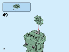 LEGO 40367 instructions page 40 – build guide
