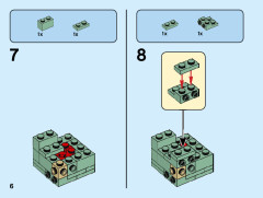 LEGO 40367 instructions page 6 – build guide