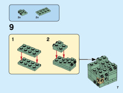 LEGO 40367 instructions page 7 – build guide