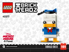 LEGO 40377 instructions page 1 – build guide