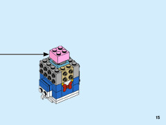 LEGO 40377 instructions page 15 – build guide