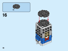 LEGO 40377 instructions page 18 – build guide