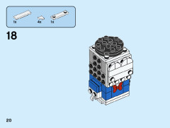 LEGO 40377 instructions page 20 – build guide