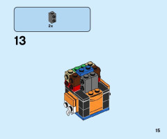 LEGO 40378 instructions page 15 – build guide