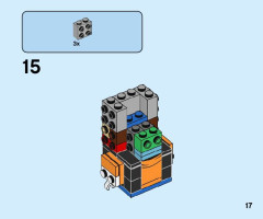 LEGO 40378 instructions page 17 – build guide