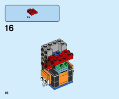 LEGO 40378 instructions page 18 – build guide