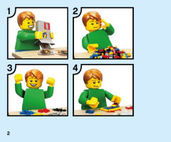 LEGO 40378 instructions page 2 – build guide