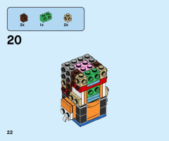 LEGO 40378 instructions page 22 – build guide