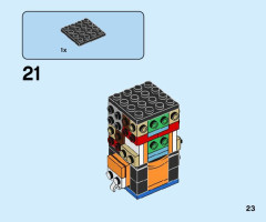 LEGO 40378 instructions page 23 – build guide