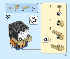 LEGO 40378 instructions page 33 – build guide