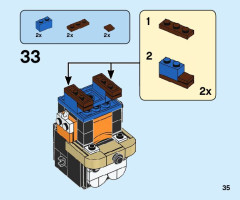 LEGO 40378 instructions page 35 – build guide