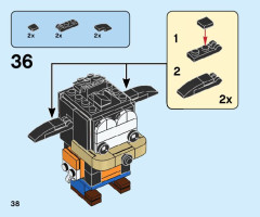 LEGO 40378 instructions page 38 – build guide