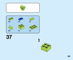 LEGO 40378 instructions page 39 – build guide