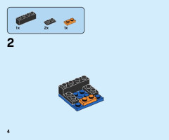 LEGO 40378 instructions page 4 – build guide