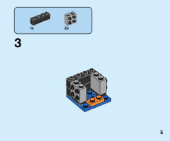 LEGO 40378 instructions page 5 – build guide