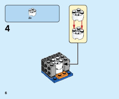 LEGO 40378 instructions page 6 – build guide