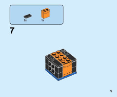 LEGO 40378 instructions page 9 – build guide