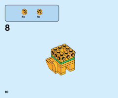 LEGO 40378 instructions page 10 – build guide