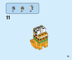 LEGO 40378 instructions page 13 – build guide