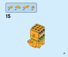 LEGO 40378 instructions page 17 – build guide