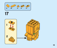 LEGO 40378 instructions page 19 – build guide