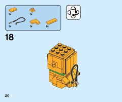 LEGO 40378 instructions page 20 – build guide
