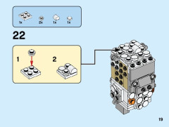 LEGO 40380 instructions page 19 – build guide
