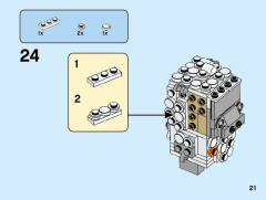 LEGO 40380 instructions page 21 – build guide