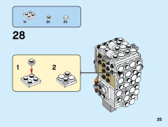 LEGO 40380 instructions page 25 – build guide