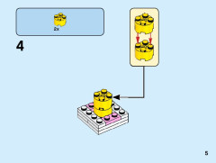LEGO 40380 instructions page 5 – build guide