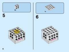 LEGO 40380 instructions page 6 – build guide