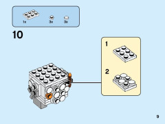 LEGO 40380 instructions page 9 – build guide