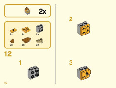 LEGO 40381 instructions page 10 – build guide