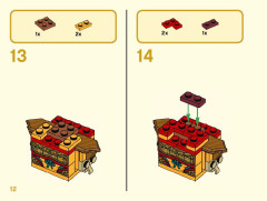 LEGO 40381 instructions page 12 – build guide