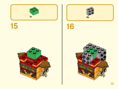 LEGO 40381 instructions page 13 – build guide