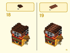 LEGO 40381 instructions page 15 – build guide