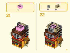 LEGO 40381 instructions page 17 – build guide