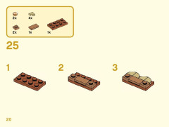 LEGO 40381 instructions page 20 – build guide