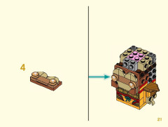 LEGO 40381 instructions page 21 – build guide