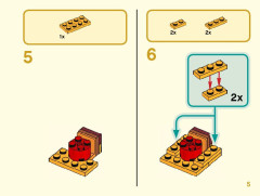 LEGO 40381 instructions page 5 – build guide