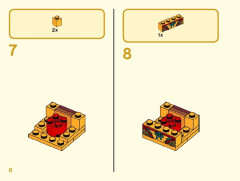 LEGO 40381 instructions page 6 – build guide