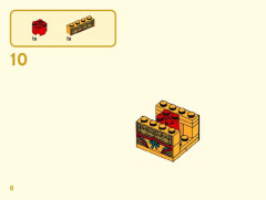 LEGO 40381 instructions page 8 – build guide